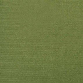 Sofá-cama de 2 lugares veludo verde-claro