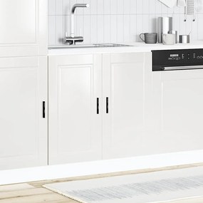 Armário base para lavatório "Porto" High Gloss Branco