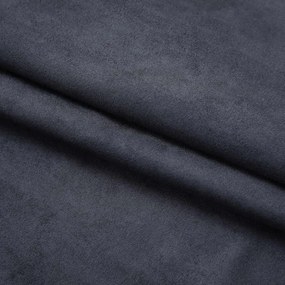 Cortinas blackout com ganchos 2 pcs 140x225 cm antracite