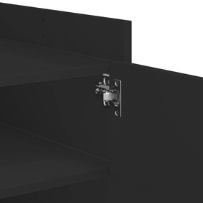 Mesa de centro 100x50x50 cm derivados de madeira preto