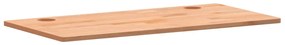 Tampo de secretária 110x55x1,5 cm madeira de faia maciça