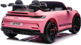 Carro elétrico para crianças Porsche 911 24V 4x4, 2 lugares, controlo remoto, entrada USB/AUX, motores de 200W, bateria de lítio, luzes LED licença OR