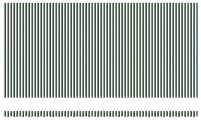 Toldo Retrátil Manual Verde e Branco 600x300 cm