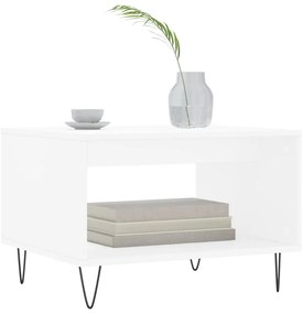 Mesa de centro 60x50x40 cm derivados de madeira branco