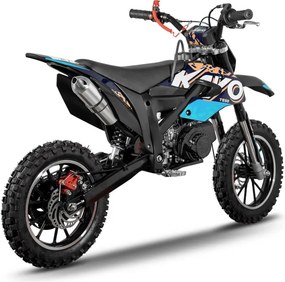 Mini motocross Gasolina infantil 50cc Kayo TS50 Azul