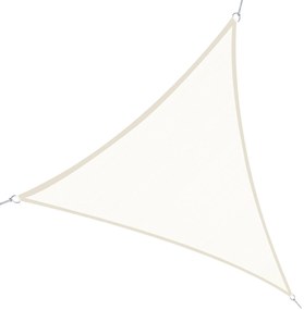 Vela de Sombra Triangular 5x5x5 m Toldo Vela de Poliéster com Proteção