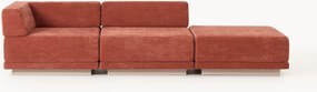 Sofá modular com pufe Colin (4 lugares)