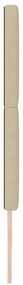 Cabeceira vidaXL Design Simples Verde Claro Cinza 200 cm Tecido de Cor