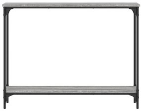 Consola de Entrada Abbey - 100 x 22,5 x 75 cm - Cinzento - Derivados d