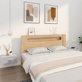 816853 vidaXL Mesas de cabeceira de parede 2 pcs 50x36x25 cm cinzento sonoma