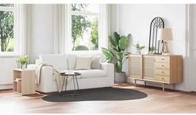 Tapete Cinzento-escuro 160 x 230 cm Polipropileno