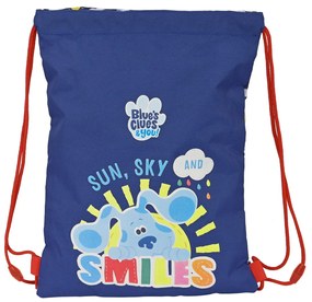 Saco Mochila com Cordas Blue's Clues Azul Marinho (26 X 34 X 1 cm)