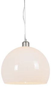 Candeeiro de suspensão redondo moderno branco opaco - Globe Moderno,Retro