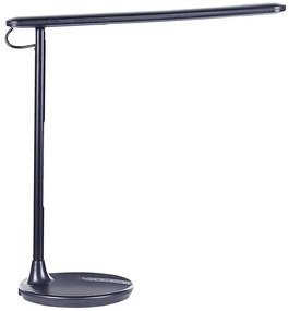 Candeeiro de mesa LED em metal preto 38 cm DRACO Beliani