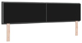 Cabeceira vidaXL Design Linhas Cinza Escuro 180 cm Tecido