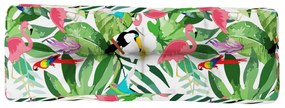 Almofadão p/ paletes 120x40x12 cm tecido multicor
