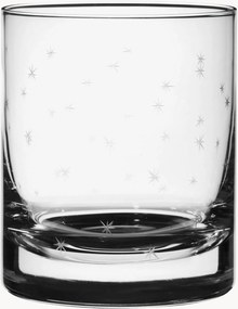 Copos de uísque em cristal artesanal Stars, conjunto de 2