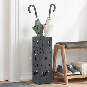 Suporte para Guarda-chuva Antracite Metal Padrão