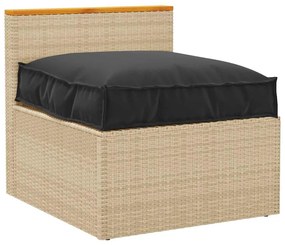 Almofada para Palete Preta 70x70x12 cm Tecido Oxford