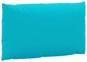 Almofadões p/ móveis de paletes 2 pcs tecido oxford turquesa
