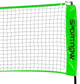 SPORTNOW Kit de Badminton de 7 Peças Jogo de Badminton com 2 Raquetes