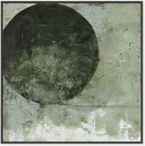 Quadro em tela pintado à mão emoldurado Light Ball