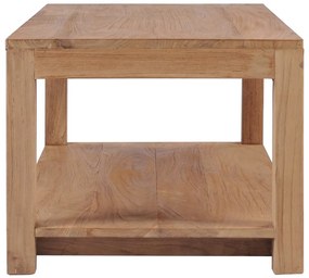 Mesa de centro 100x50x40 cm madeira de teca maciça