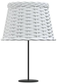 Abajur Ø25x17 cm vime branco
