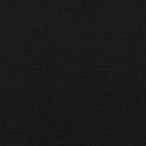 Estrutura de cama sem colchão 160x200 cm tecido preto