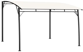 vidaXL Toldo para-sol de jardim 3x3x2,55 m cor creme