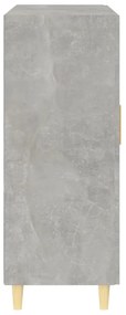 Aparador 69,5x34x90 cm madeira processada cinza cimento