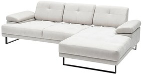 Sofá de Canto Mustang – Bege – 314 x 174 cm