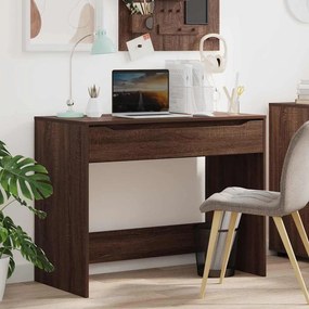 vidaXL Mesa Carvalho Marrom 100 x 50 x 78 cm Madeira processada