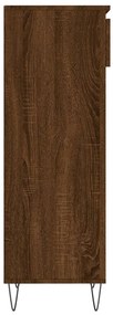 Sapateira 40x36x105 cm derivados de madeira carvalho castanho