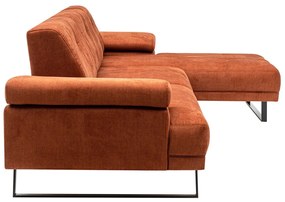 Sofá de Canto Mustang – Laranja – 274 x 174 cm