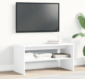 Móvel de TV 80x40x40 cm contraplacado branco