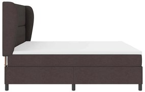 Cama Box com Colchão em Castanho, 200x200 cm