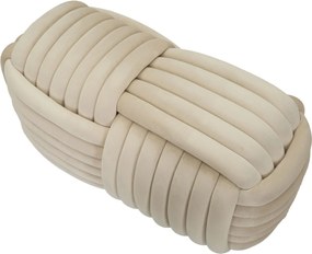 BANCO SOFTY CREME 90X45X45 CM