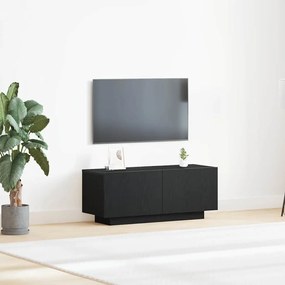 vidaXL Gabinete para TV Carvalho preto 100 x 35 x 40 cm