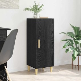 vidaXL Buffet Carvalho preto 34,5 x 34 x 90 cm Madeira processada