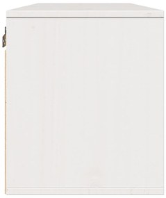 Armários de parede 2 pcs 45x30x35 cm pinho maciço branco