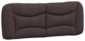 Estrutura de cama com LED sem colchão 140x200 cm tecido