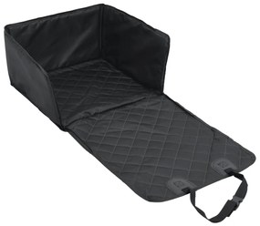 Assento de carro para cão 45x45x25/55 cm preto