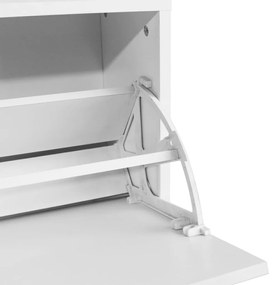Banco sapateira 80x24x45 cm branco
