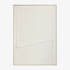 Quadro Decorativo Com Textura Em Linho Ovilea B & 50 X 70 Cm - Sklum