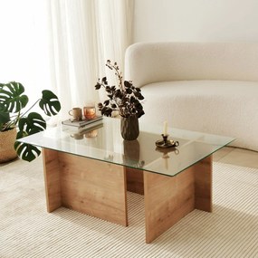 Mesa de Café Escape - Carvalho Safira - 105x40x65 cm