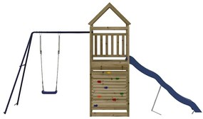 Conjunto de brincar para exterior madeira de pinho impregnada