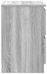 Móvel de TV 60x35x54 cm derivados de madeira cinzento sonoma