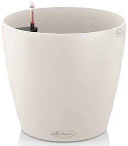 421430 LECHUZA Vaso Classico Color 28 ALL-IN-ONE branco brilhante 13190