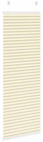 Creme Plissada Cega 50x150 cm Largura Tecido 49,4 cm Poliéster